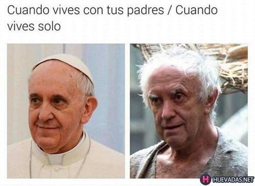 Antes te quejabas de tus padres y ahora que?