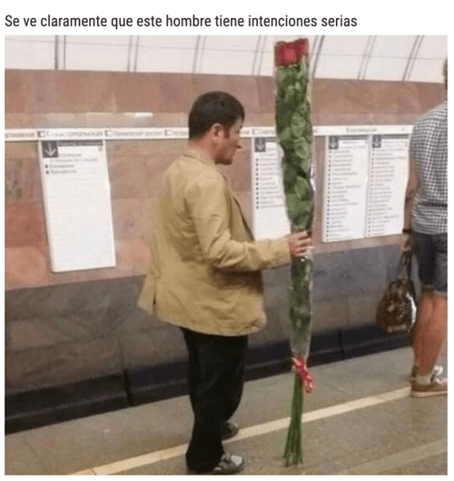 Un hombre que sabe lo que quiere