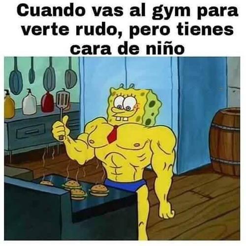 Cuando vas al gimnasio