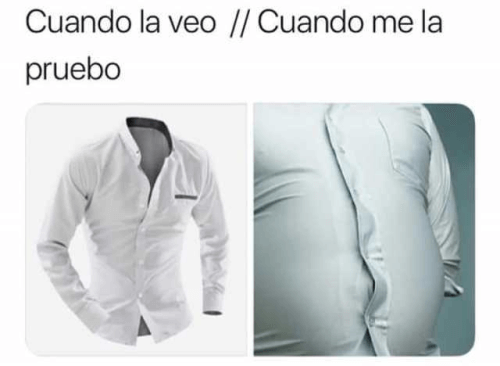 Todo me quedaba bien