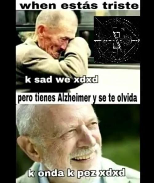 Tener alzheimer tiene sus ventajas