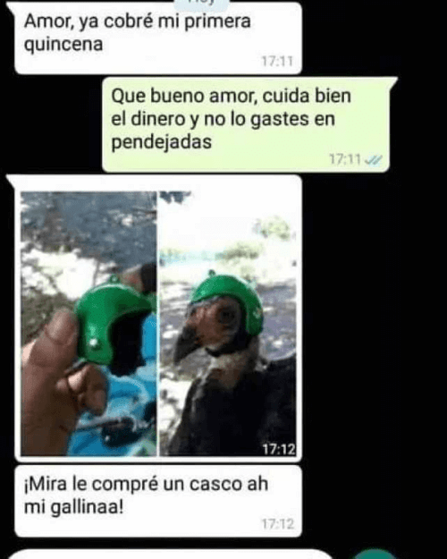 No lo malgastes cariño