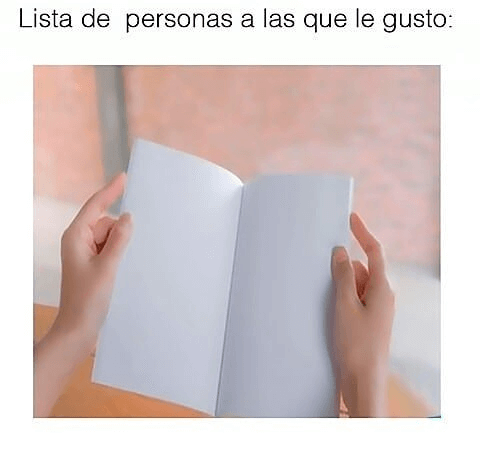 Lista de personas que les gusto