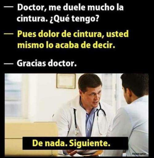 Gacias doctor