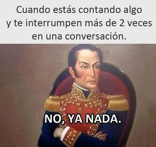 Cuando te interrumpen