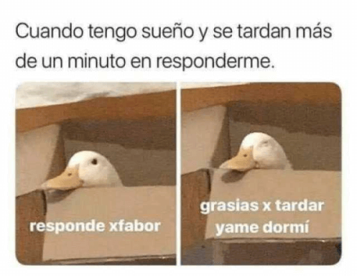 Tengo sueño