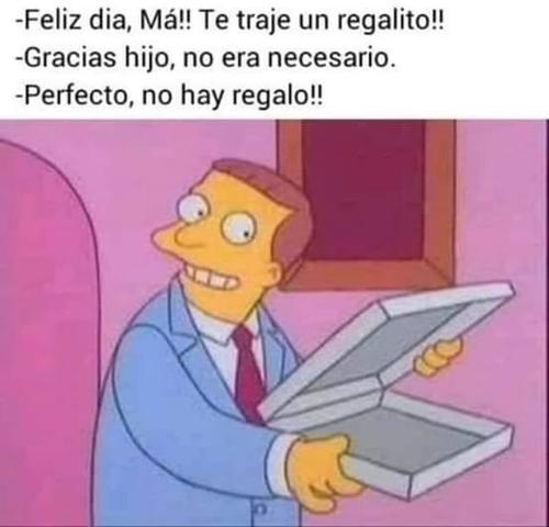 Feliz día de la madre