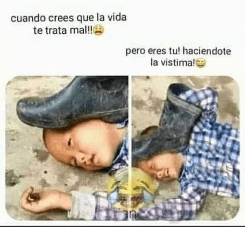 La vida te trata mal