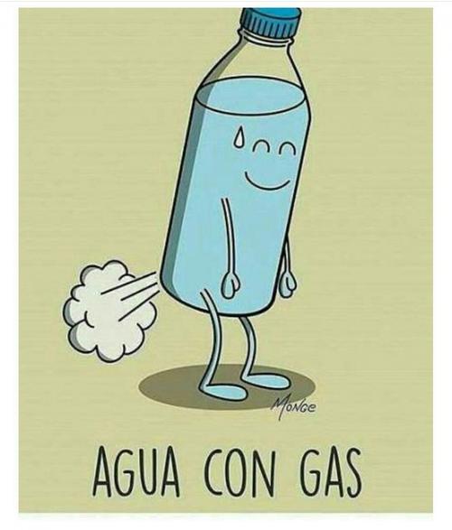 Agua con gas