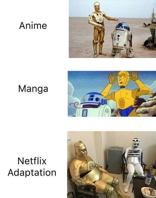 Anime, manga, netflix