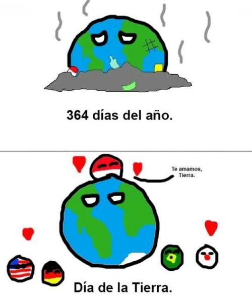 Te amamos tierra