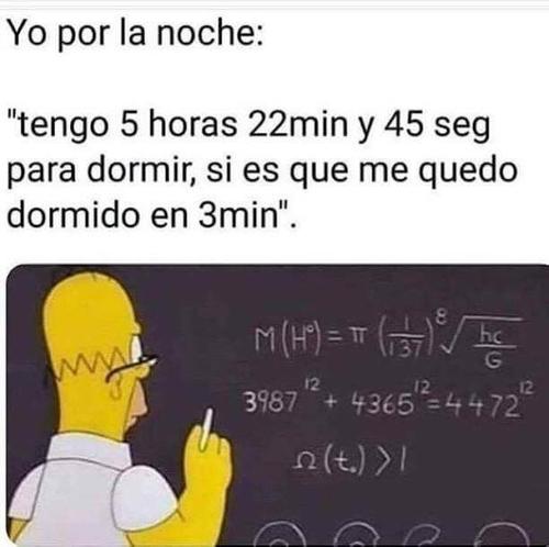 Yo calculando