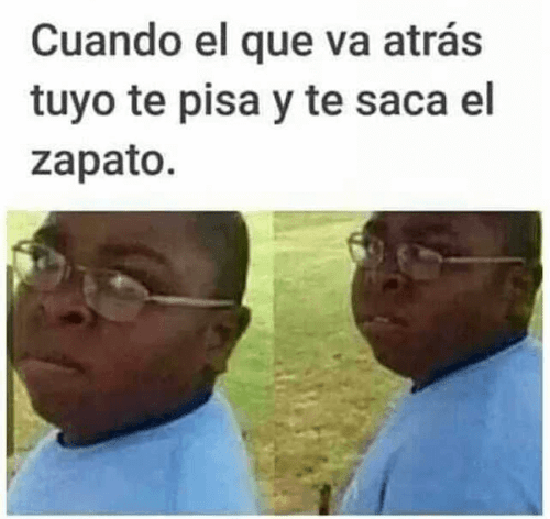 Cuando te pisan