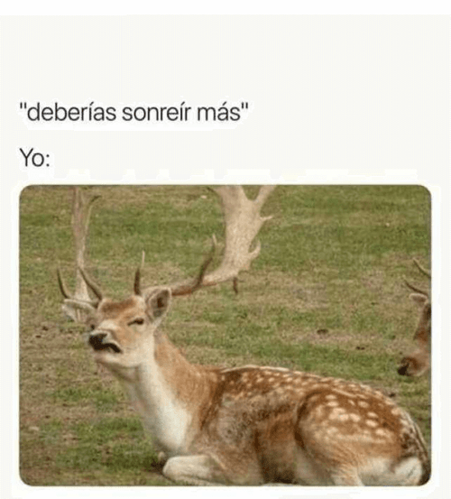 Deberías