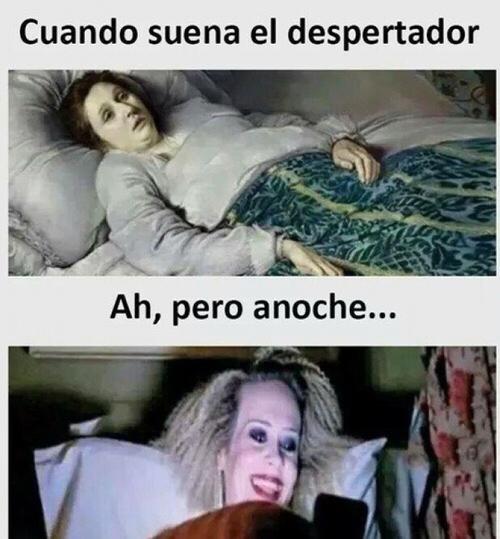 Cuando suena el despertador