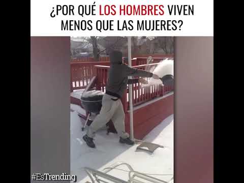 ¿sabes por qué los hombres viven menos que las mujeres?